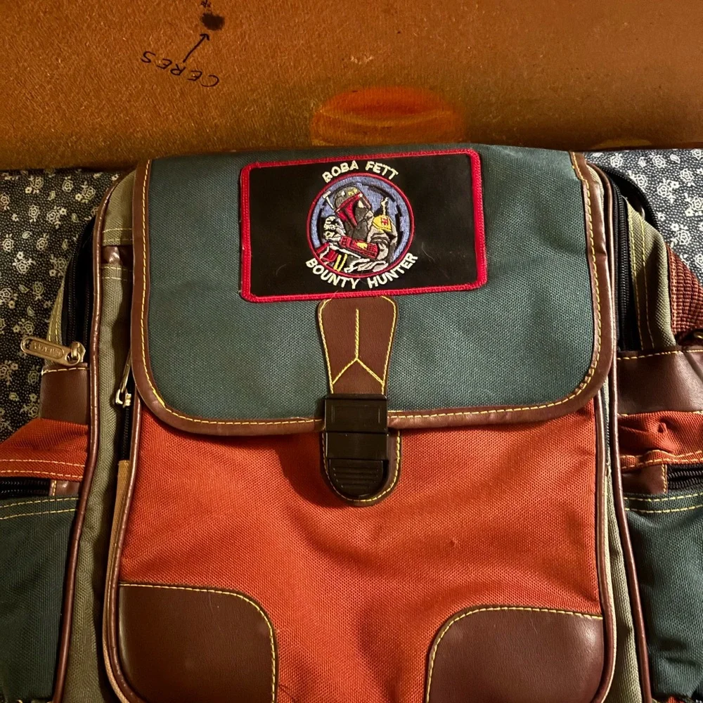 boba fett laptop backpack dimensions Star Wars Craft Pilot Pack a bounty of essential equipment in this Boba Fett backpack Rebels Alliance Icon Boba Fett